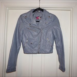 H&M faux leather jacket